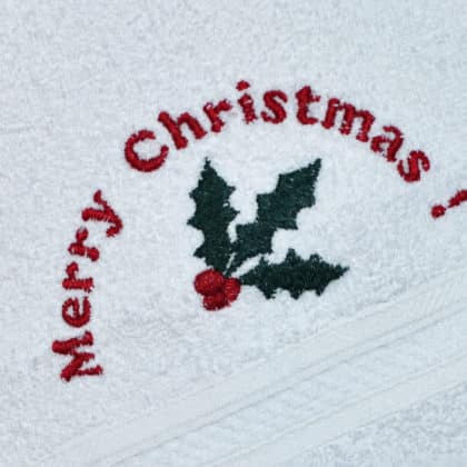 Karácsonyi kéztörlő