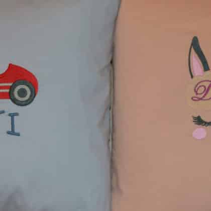 Névre szóló párna