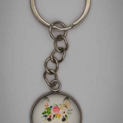 Alpakás kulcstartó