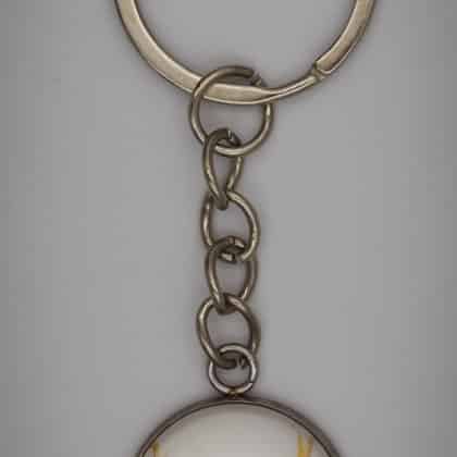 Szarvasos kulcstartó