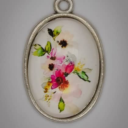 "Katalea" virágos medál