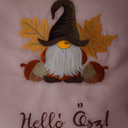 Őszi manós párnahuzat