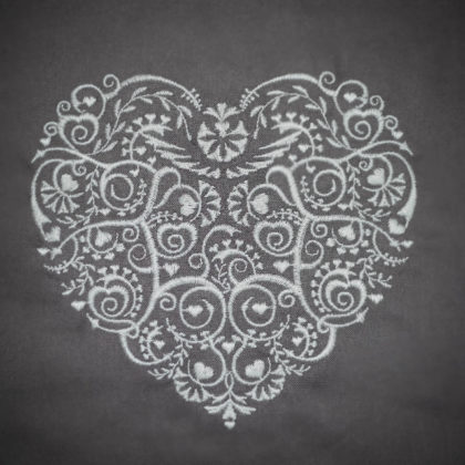 Szivecskés párnahuzat