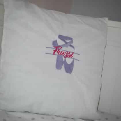 Balerina cipős párnahuzat